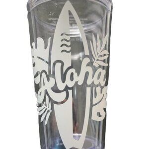 Aloha 16oz Tumbler NEW Iced Drinks Custom made